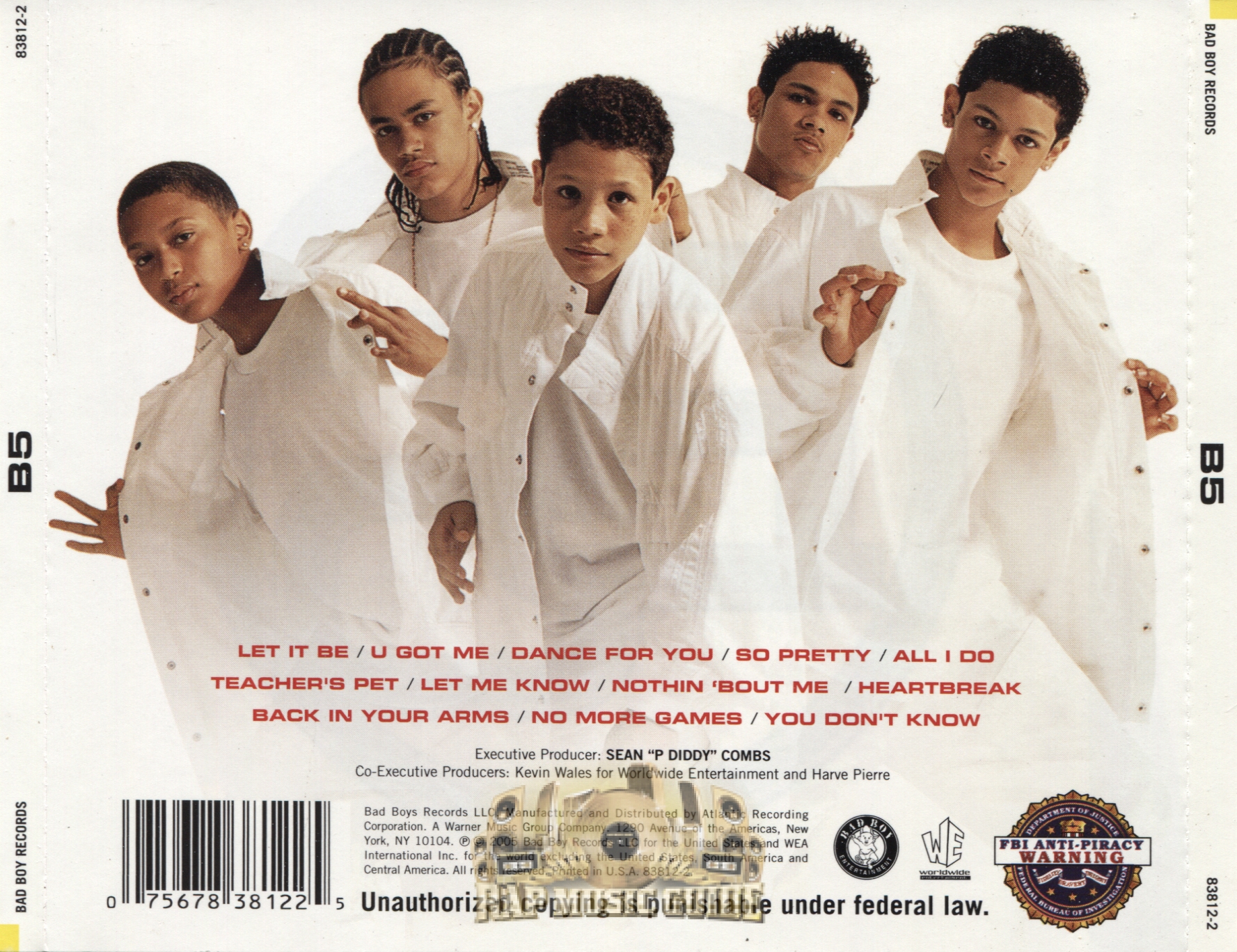 B5 - B5: CD | Rap Music Guide